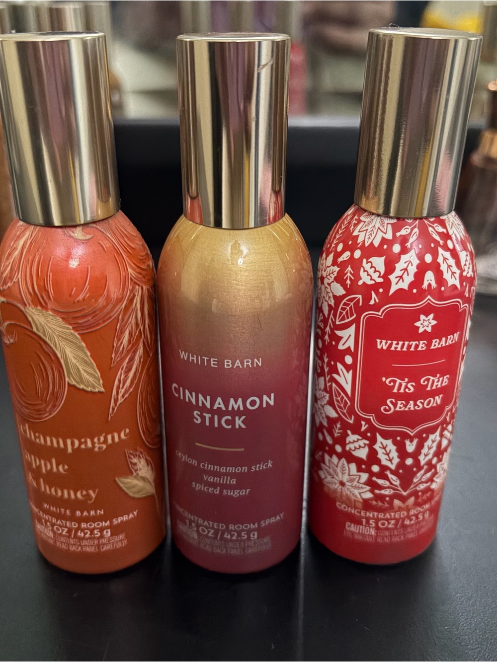 Room/linen spray bottles